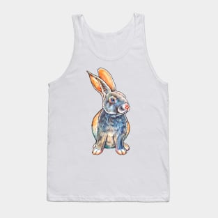 The watercolor Rabbit Tank Top